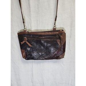 Crossbody Purse Bag Boho‎ Patchwork  Leather